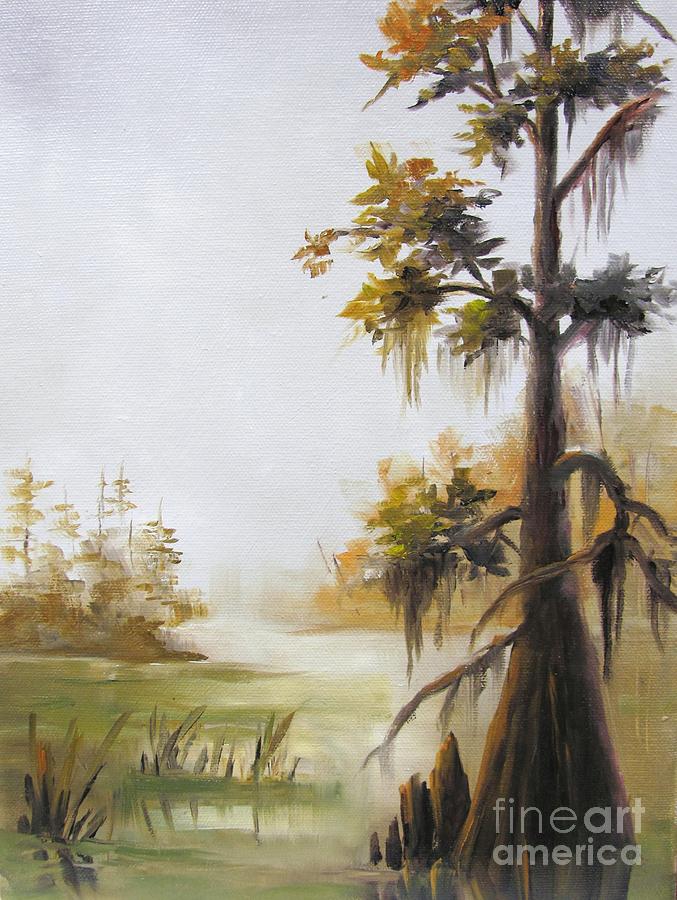 Caddo Lake  Painting by Barbara Haviland