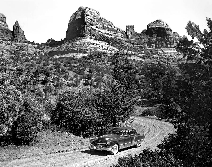 Arizona Photograph - Caddy on Schnebly by Bob Bradshaw Arizona Photograph - Caddy on Schnebly by Bob Bradshaw