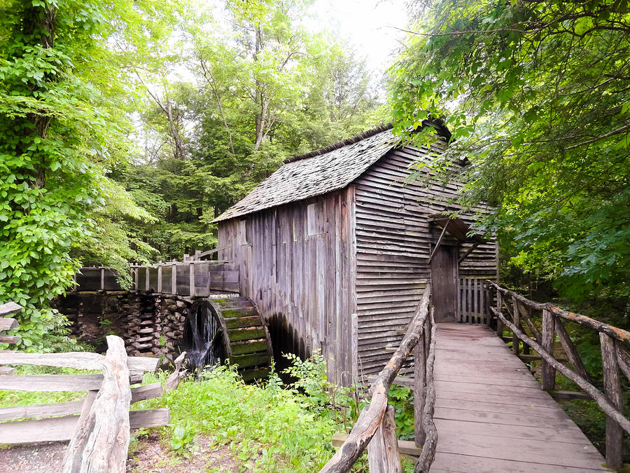 Cades Cove Cable Mill Photograph by Cynthia Woods - Fine Art America