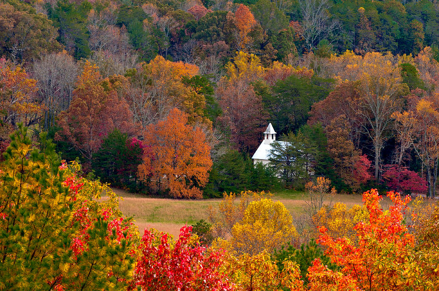 Cades Cove Church Photograph by Tyson And Kathy Smith - Fine Art America