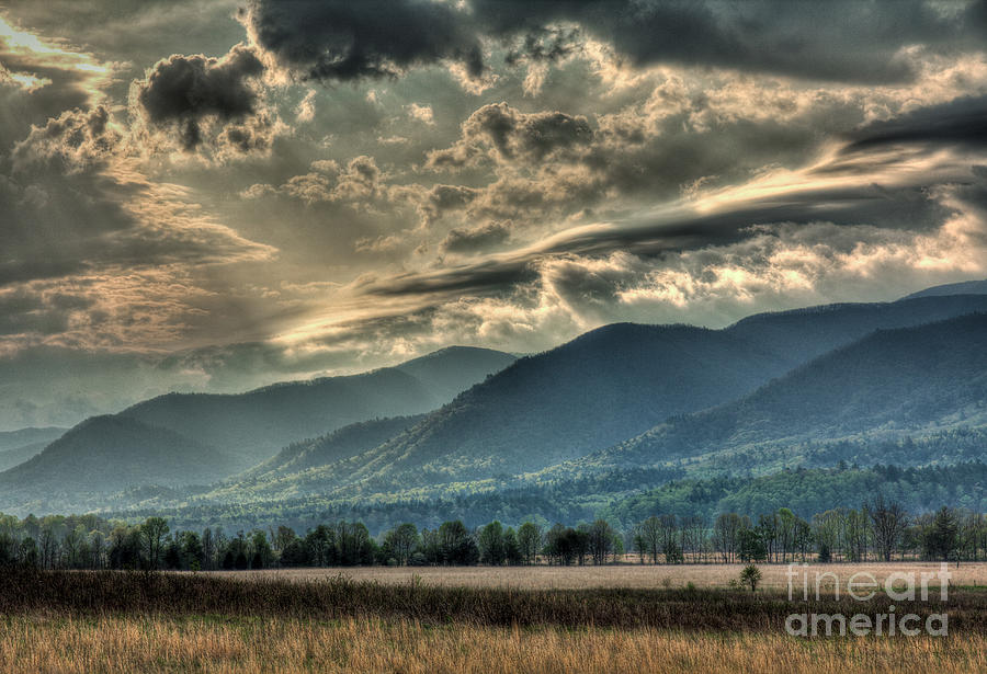 Cades Cove HDR Spring 2014 Photograph by Douglas Stucky