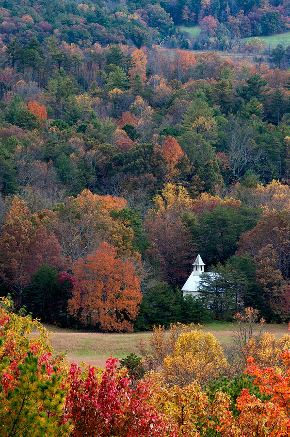 Cades Cove Methodist Church Photograph by Tyson And Kathy Smith | Fine ...