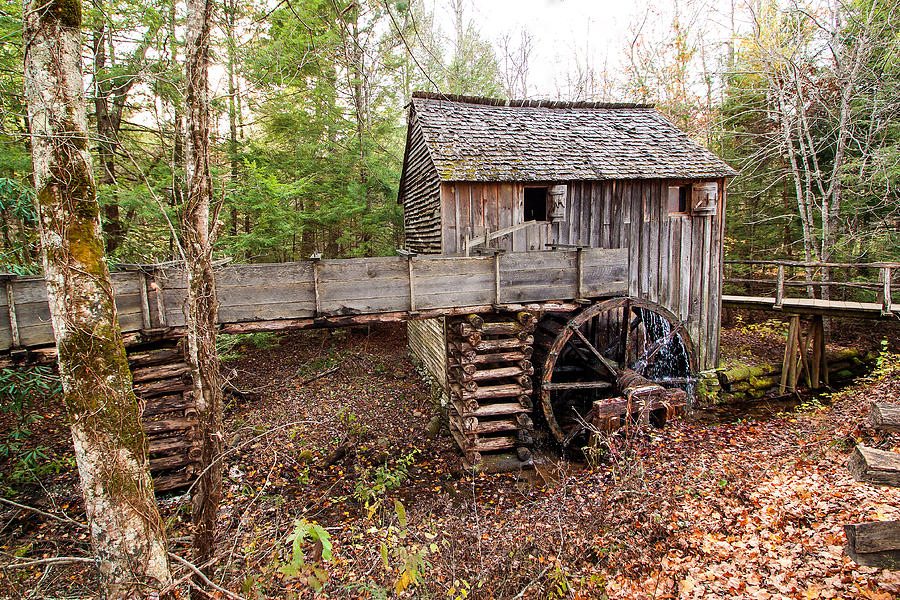 Cades Cove Mill Photograph by Bob McGill