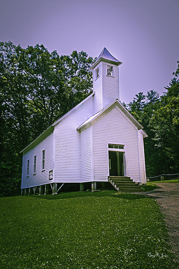 Cades Cove Missionary Baptist Photograph by Barry Jones