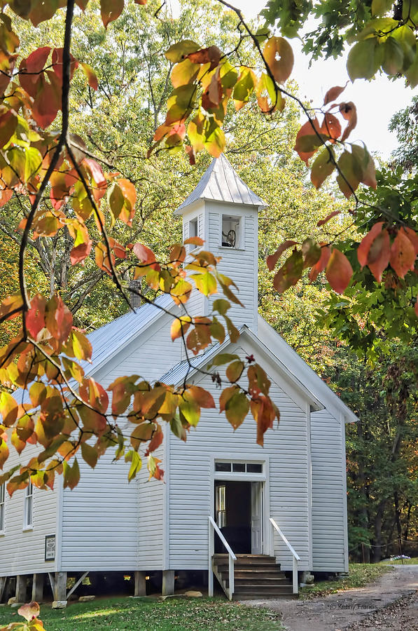 Cades Cove Missionary Baptist Church Photograph by Kenny Francis