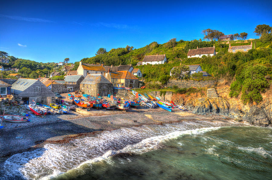 Cadgwith Cornwall England UK on the Lizard Photograph by Charlesy ...