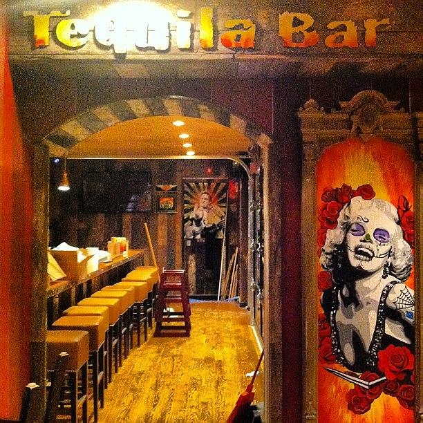 Mexican Photograph - Cadillac Cantina In Hoboken.  This New by Ocean Clark