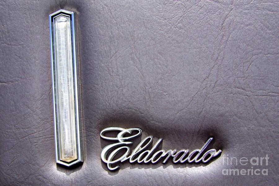 Cadillac El Dorado Emblem Photograph by Mary Deal