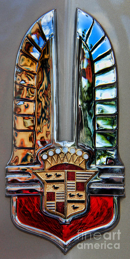 Cadillac Emblem II Photograph by Lee Dos Santos