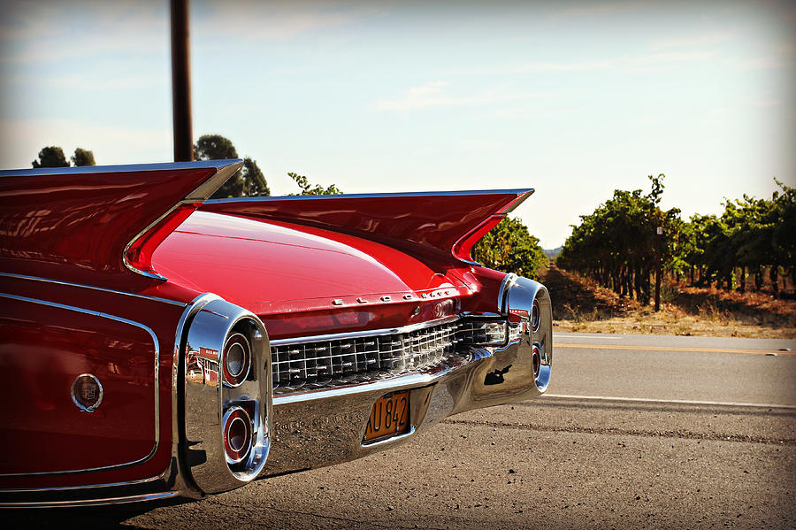 Cadillac in Wine Country  Photograph by Steve Natale