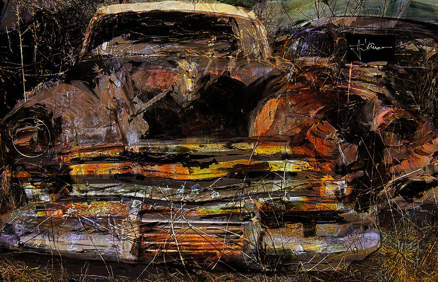Cadillac Digital Art by Jim Vance