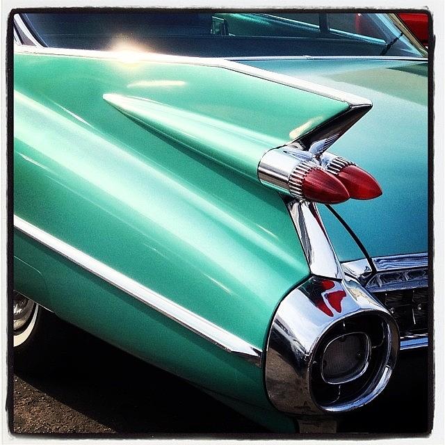 Vintage Photograph - #cadillac #vintagecars #oldcars by Mike Valentine