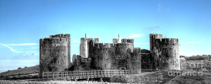 Caerphilly Castle 10 Photograph by Steve Purnell