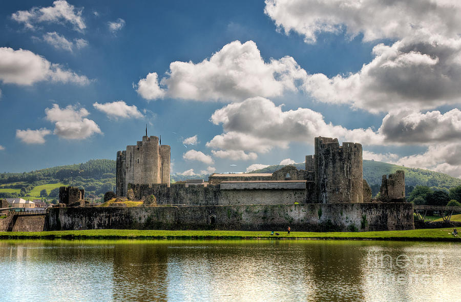 Caerphilly Castle 3 Photograph by Steve Purnell