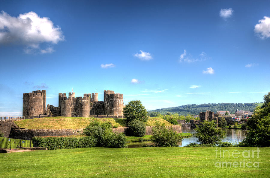 Caerphilly Castle 5 Photograph by Steve Purnell
