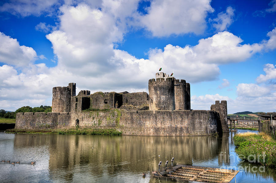 Caerphilly Castle 6 Photograph by Steve Purnell