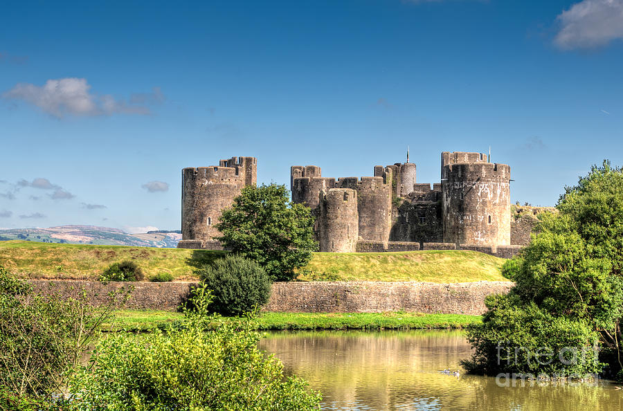 Caerphilly Castle 9 Photograph by Steve Purnell