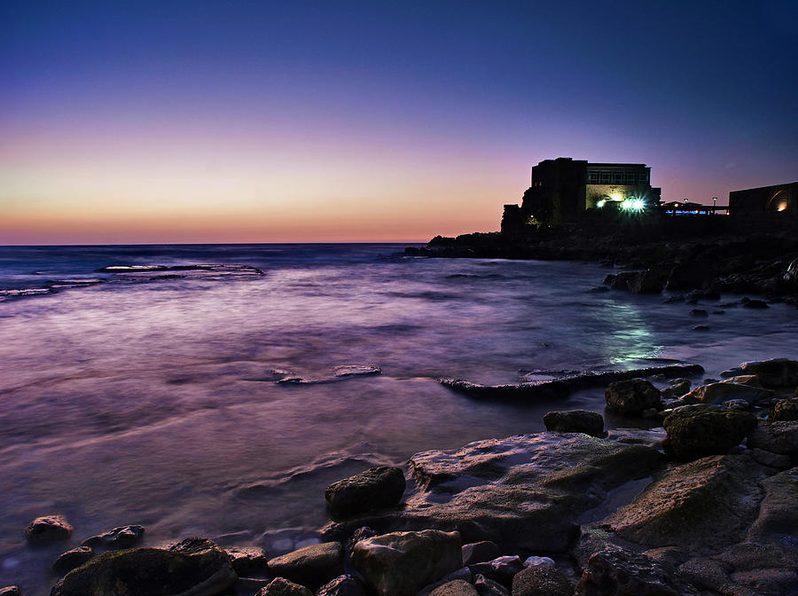 Caesarea  Photograph by Meir Ezrachi