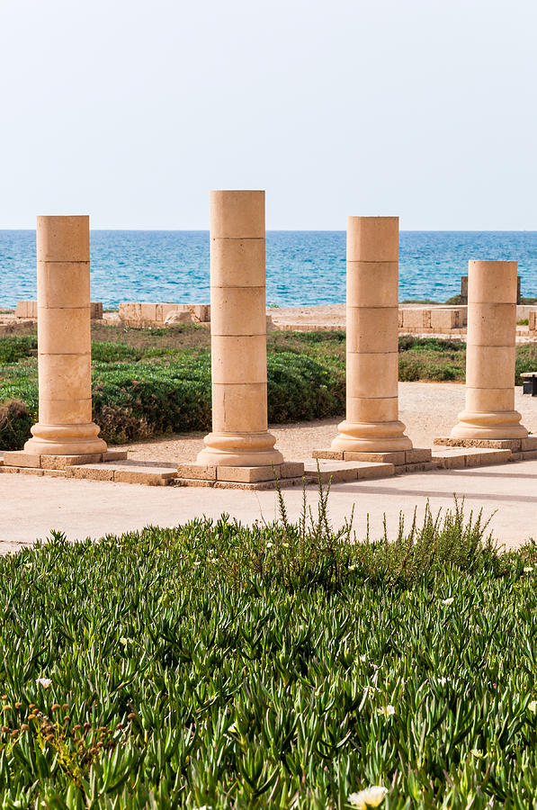 Israel Photograph - Caesarea by Yevgeni Kacnelson