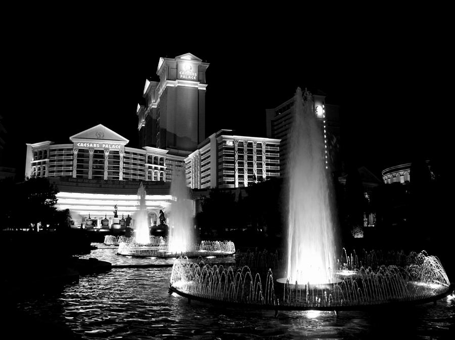Caesars Fountain 2 Photograph by Jenny Hudson