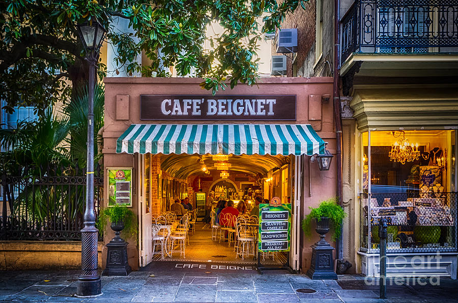 New Orleans Photograph - Cafe Beignet Morning NOLA by Kathleen K Parker