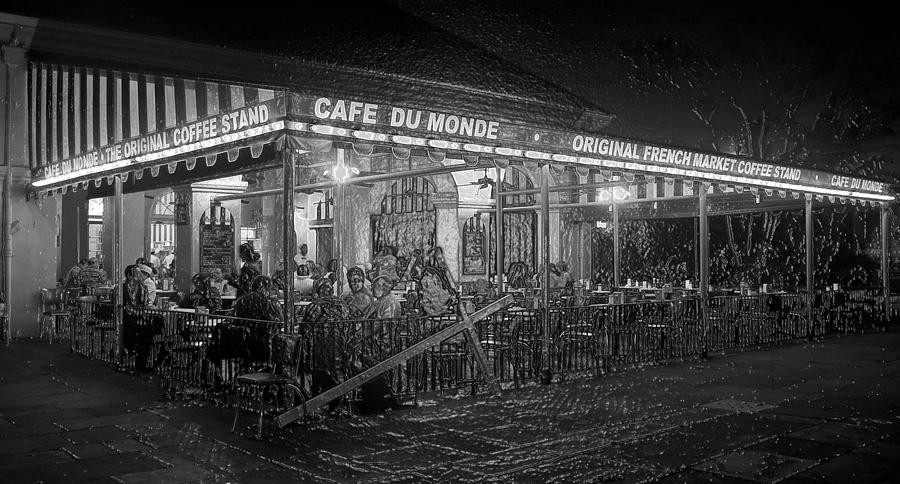 New Orleans Photograph - Cafe Du Monde by Dennis Tyler