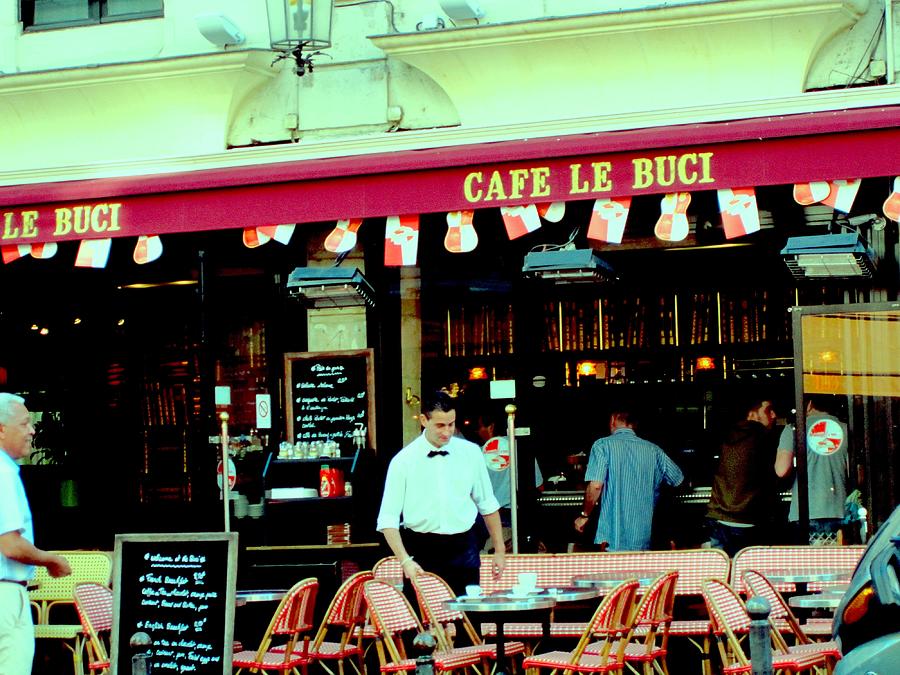 Cafe Le Buci Photograph By Margaret Glenn