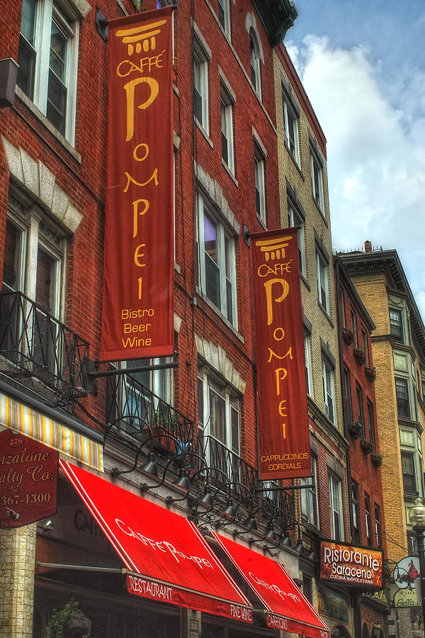 Cafe Pompei - Boston Photograph by Joann Vitali