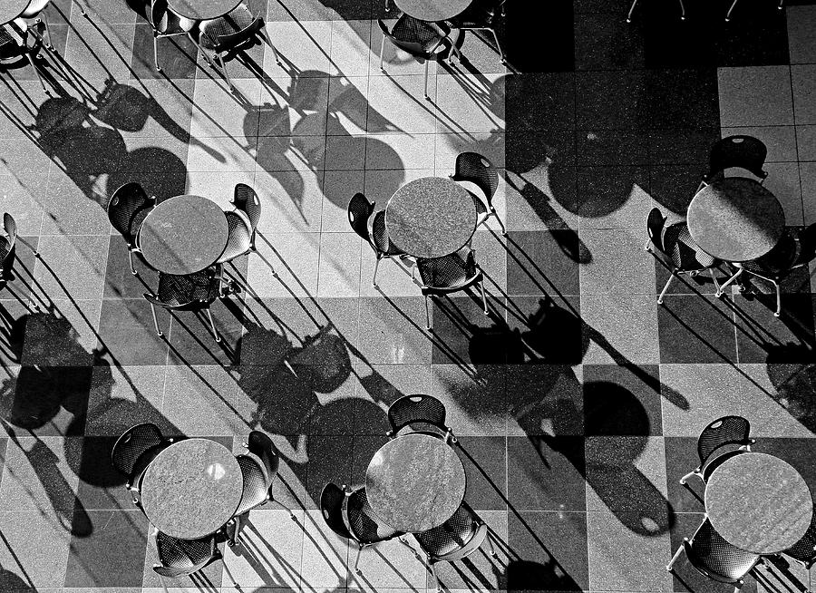 Cafe Tables and Chairs Photograph by Christopher McKenzie