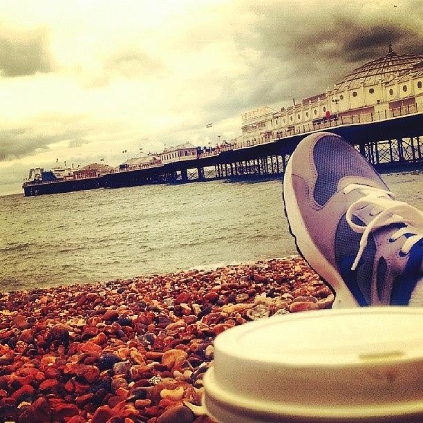 Coffee Photograph - Caffè Latte #brighton #hove #uk by Londoner Slavik