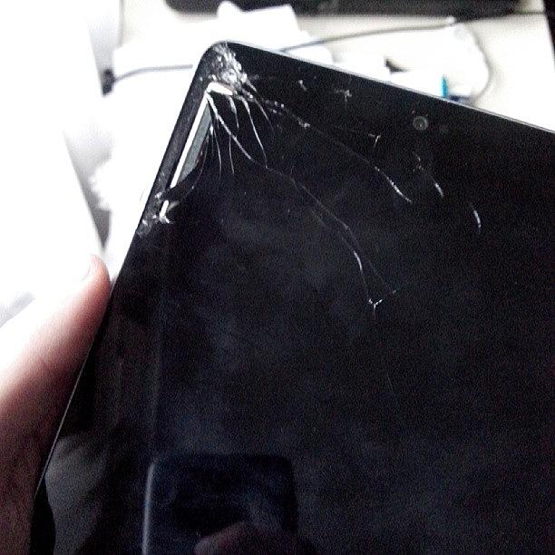 Cago Tablet :( Rip #nexus7 Photograph by Miguel Angel Zapata