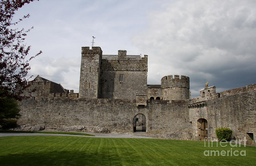 Castle Photograph - Cahirs Castle Second Courtyard by Christiane Schulze Art And Photography