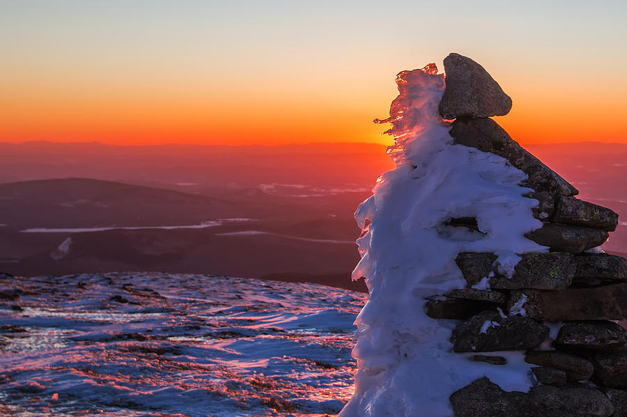 Cairn Creatures on Mt. Moosilauke Photograph by White Mountain Images