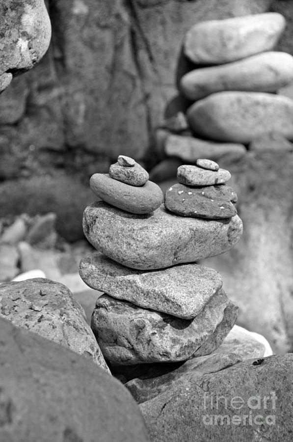 Cairn Photograph by Mindy Bench