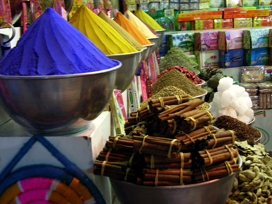 Cairo - Egyptian Market - Spices Photograph by Jacqueline M Lewis