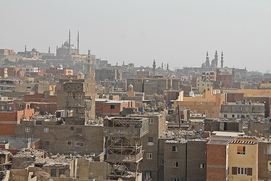 Cairo Panorama Photograph by Michael Ludwig