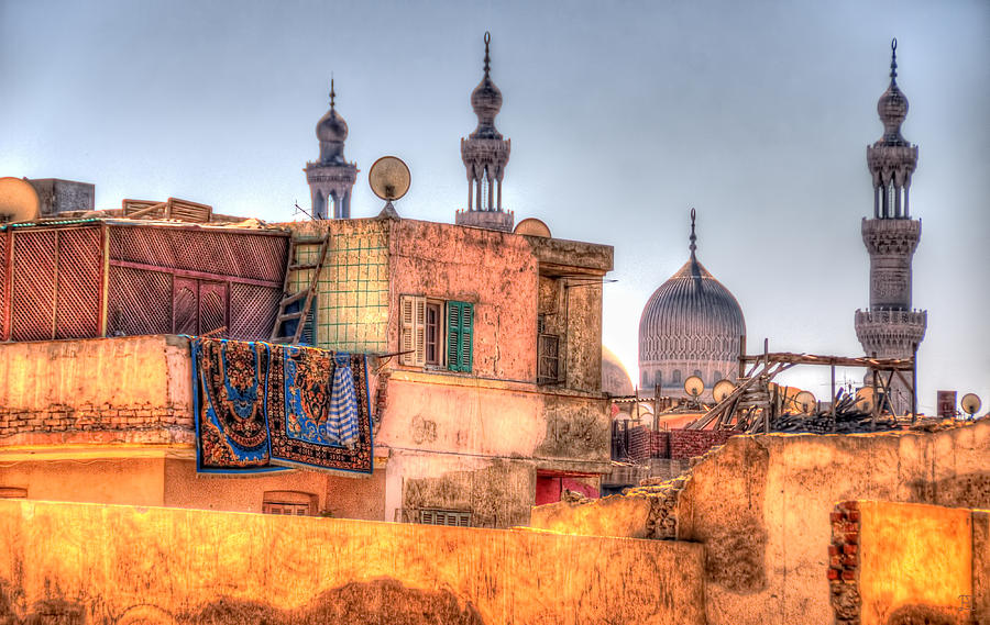 Cairo Skyline Photograph by Nigel Fletcher-Jones