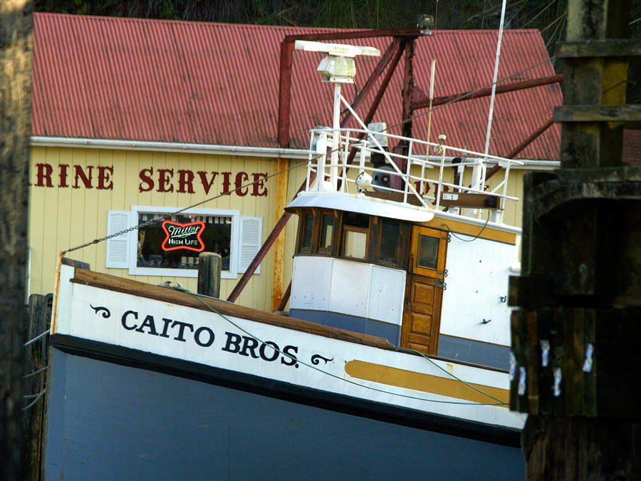 Boat Photograph - Caito Bros by Bill Gallagher