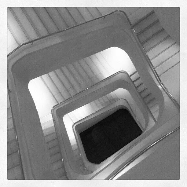 Caixa Forum Madrid Staircase Photograph by Ruben Mirror Brown