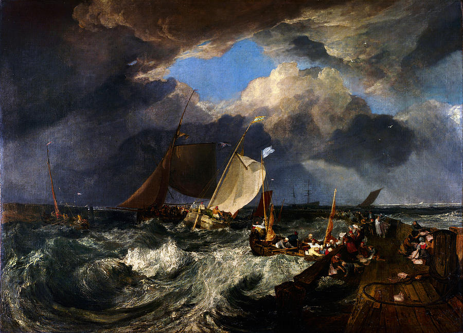 Calais Pier Painting by Celestial Images