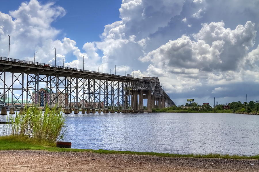 Calcasieu River Bridge Photograph by David Byron Keener - Fine Art America