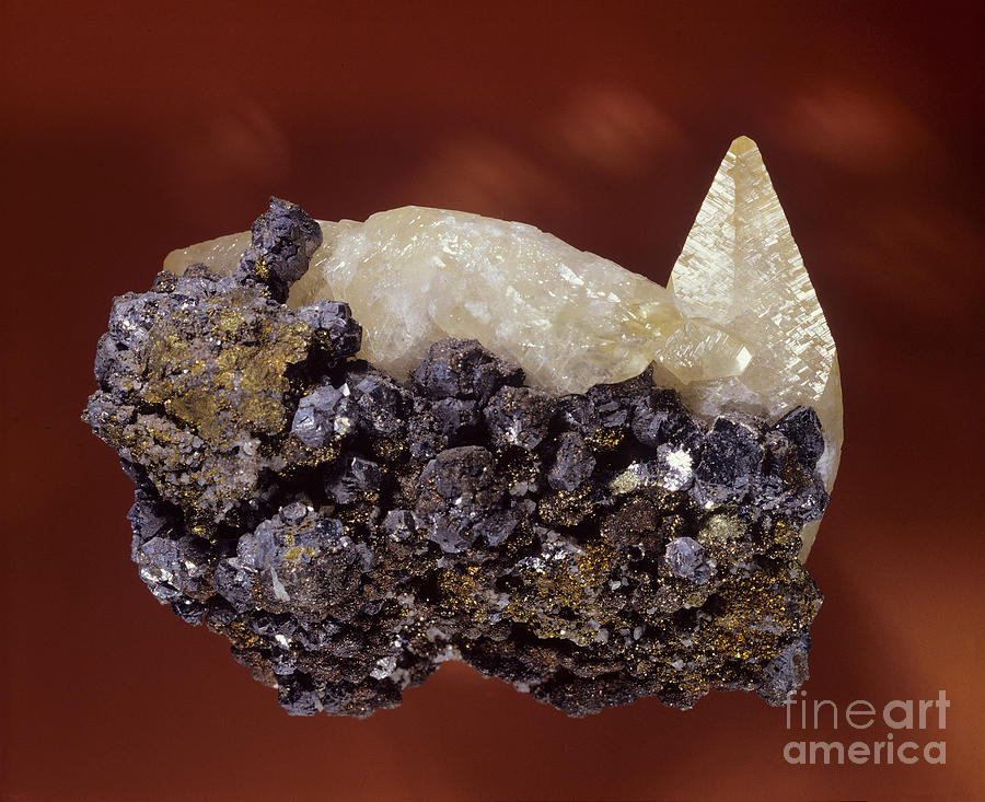 Calcite Crystal Photograph by Hermann Eisenbeiss