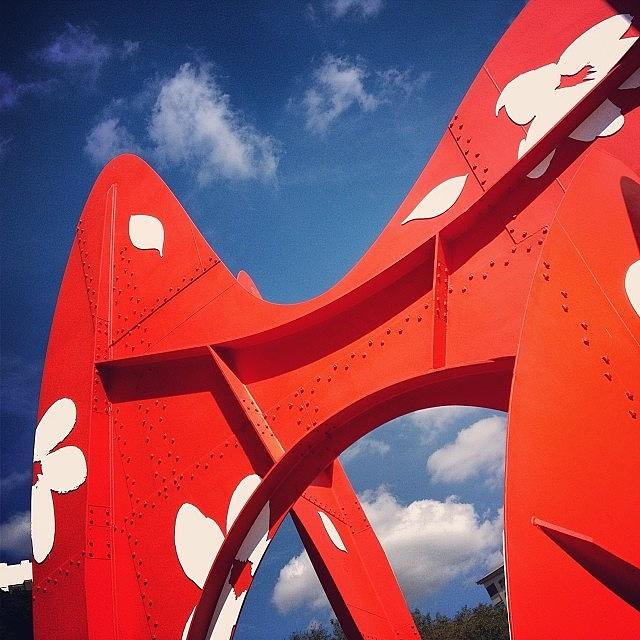 Calder Altered. I Liked It Better Plain Photograph by Chris Rookus