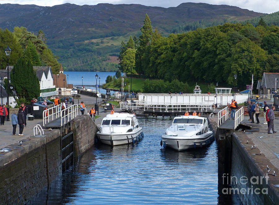 Caledonian Canal - Fort Augustus Photograph by Phil Banks