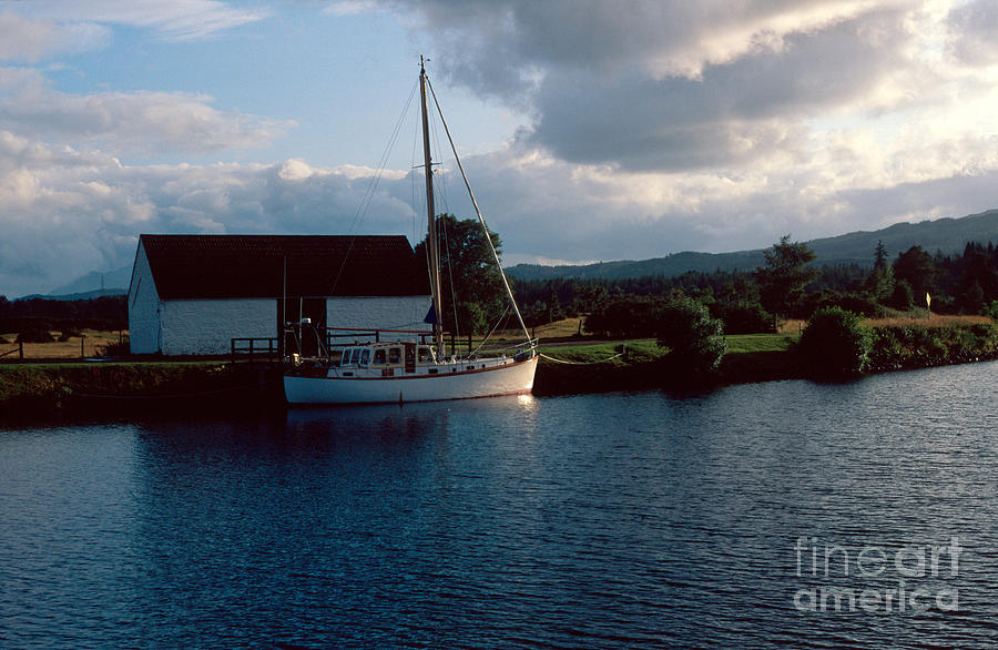 Caledonian canal Photograph by Riccardo Mottola