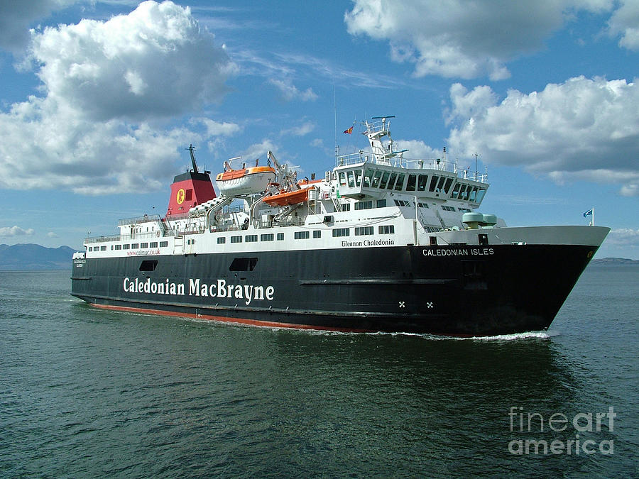 Caledonian Isles - Calmac Ferry - Scotland Photograph by Phil Banks