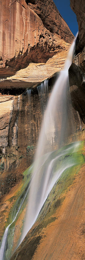 Color Image Photograph - Calf Creek Falls Ut Usa by Panoramic Images Color Image Photograph - Calf Creek Falls Ut Usa by Panoramic Images