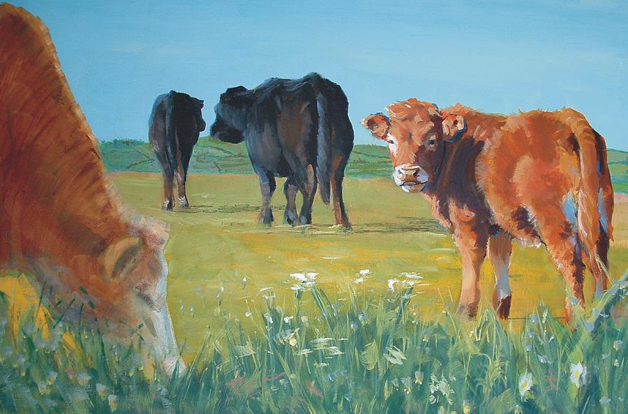 Calf Painting Painting