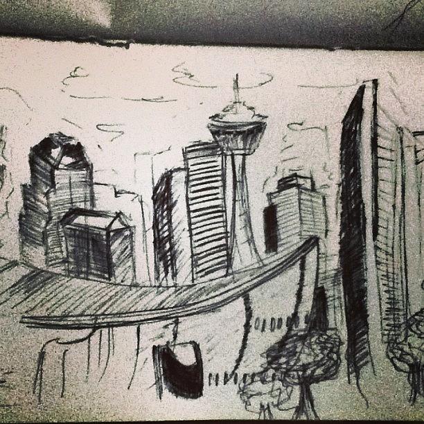 Skyscraper Photograph - Calgary!! #calgary #yyc #alberta by Heather Wood
