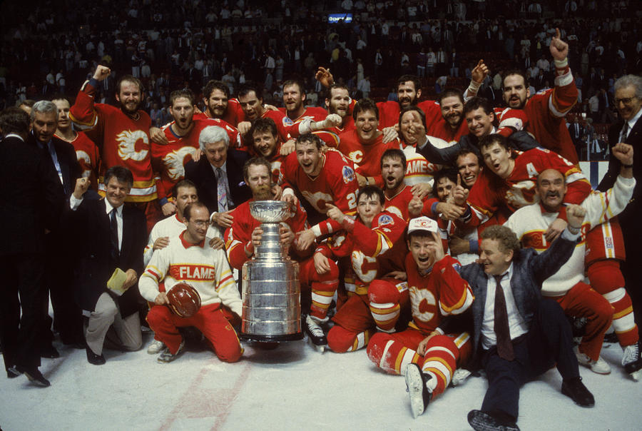 Calgary Flames, Stanley Cup Champions Photograph by B Bennett